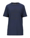 Alessandro Dell'acqua T-shirts In Dark Blue