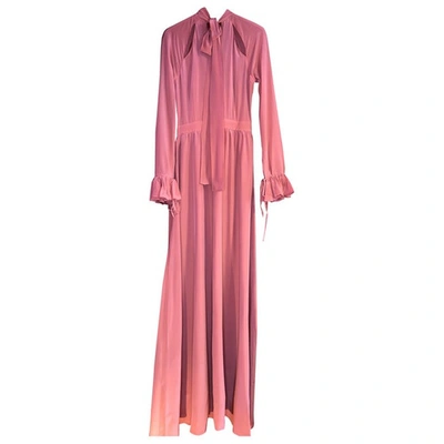 Pre-owned Stine Goya Pink Silk Dress