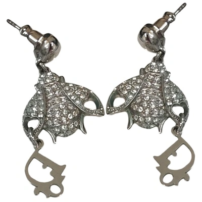 Pre-owned Dior Earrings In Silver