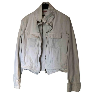 Pre-owned Bally Jacket In White