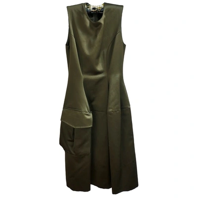 Pre-owned Simone Rocha Mid-length Dress In Khaki