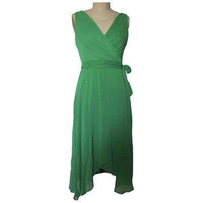 Pre-owned Dkny Green Dress