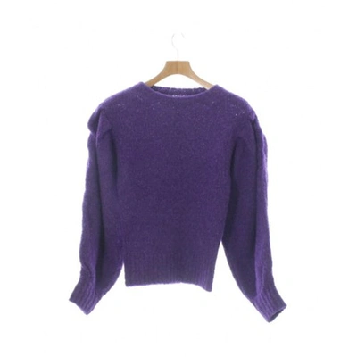 Pre-owned Isabel Marant Étoile Purple Wool Knitwear