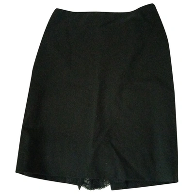 Pre-owned Jean Paul Gaultier Black Wool Skirt