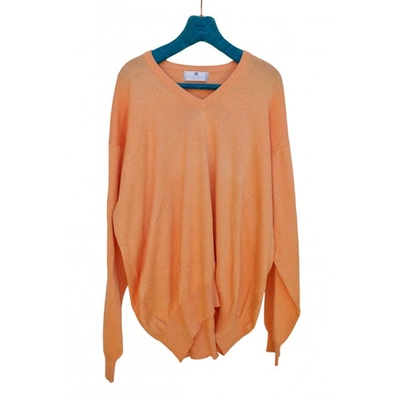 Pre-owned Ballantyne Orange Cotton Knitwear & Sweatshirts