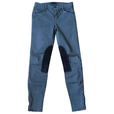 Pre-owned J Brand Slim Jeans In Brown