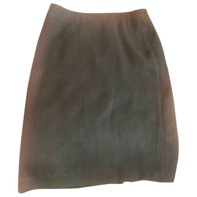 Pre-owned Emporio Armani Mid-length Skirt In Black