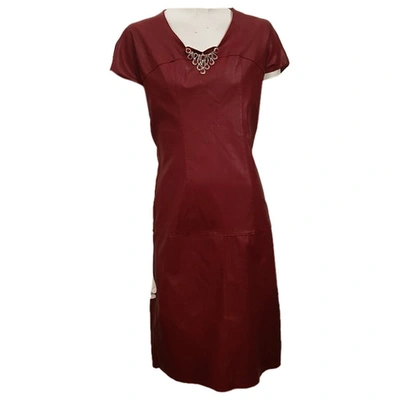 Pre-owned Jijil Mid-length Dress In Red