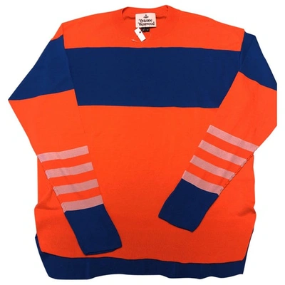 Pre-owned Vivienne Westwood Orange Cotton Knitwear & Sweatshirts