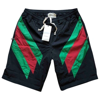 Pre-owned Gucci Black Shorts
