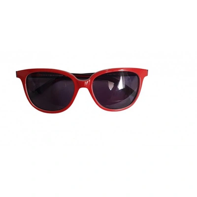 Pre-owned Tommy Hilfiger Red Sunglasses