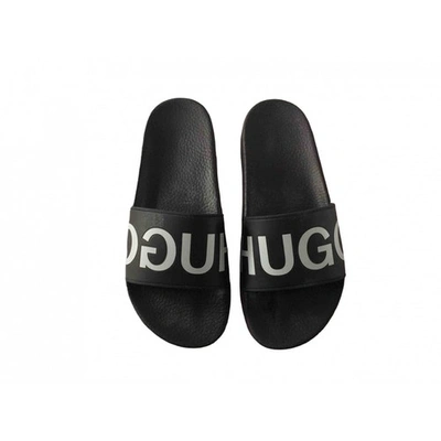 Pre-owned Hugo Boss Black Sandals