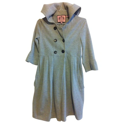 Pre-owned Juicy Couture Coat In Grey