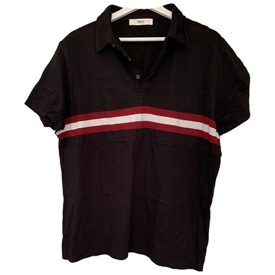 Pre-owned Bally Polo Shirt In Black