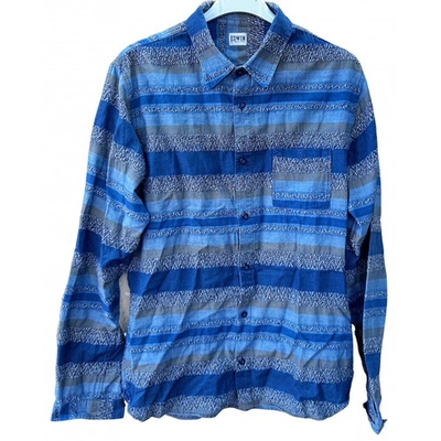 Pre-owned Edwin Shirt In Blue