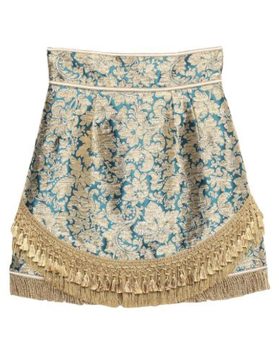 Dolce & Gabbana Midi Skirts In Blue