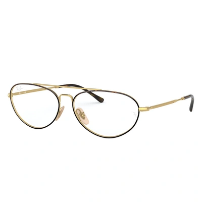 Ray Ban Rb6454 Eyeglasses In Gold