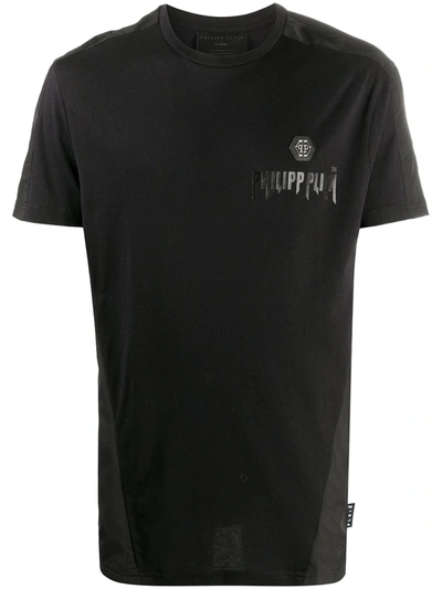 Philipp Plein Platinum Cut Cotton T-shirt In Black