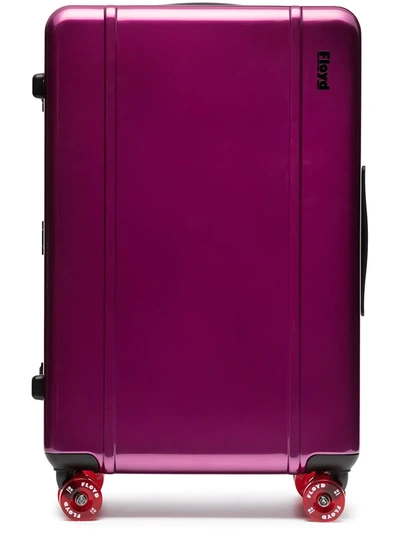 Floyd Magic Purple Check-in Suitcase In Pink