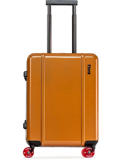 Floyd Sunset Orange Cabin Suitcase