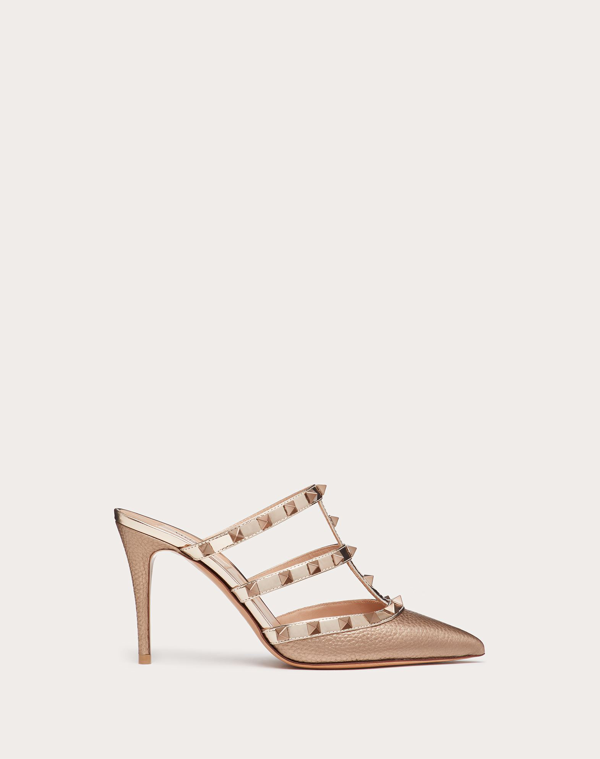 valentino rockstud mules heels