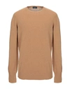 Drumohr Sweaters In Camel