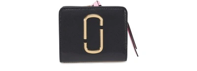 Marc Jacobs The Mini Compact Wallet In New Black