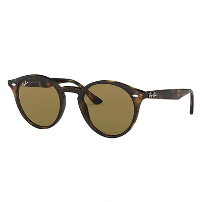 Ray Ban Rb2180 Sunglasses Tortoise Frame Brown Lenses 49-21