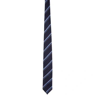 Ermenegildo Zegna Blue Silk Tie