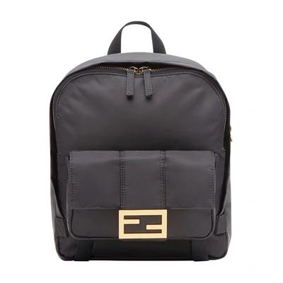 Fendi Baguette Backpack In Black