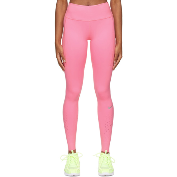 Nike Epic Luxe Women's Running Leggings (pink Glow) In 607 Pink | ModeSens