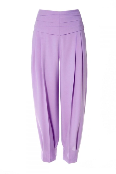 Aggi Trousers Bianca Viola In Purple