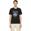 Kenzo Icon Printed Cotton Jersey T-shirt In Black,light Blue,white
