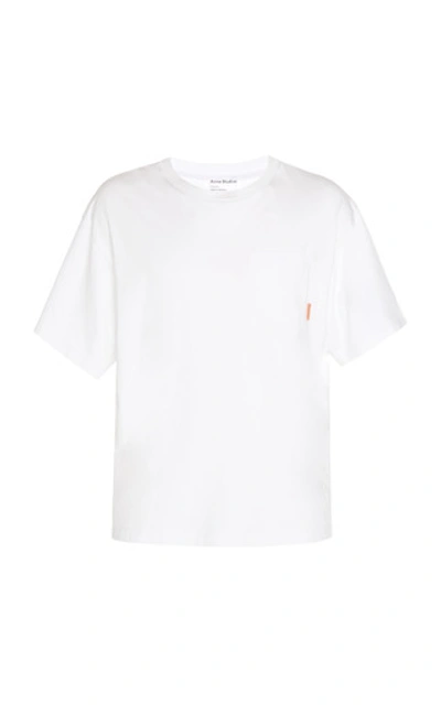 Acne Studios Boxy Fit T-shirt Optic White