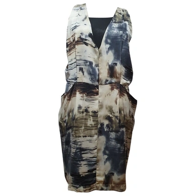 Pre-owned Won Hundred Mid-length Dress In Multicolour