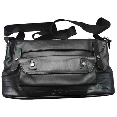 Pre-owned Jean Paul Gaultier Black Leather Handbag