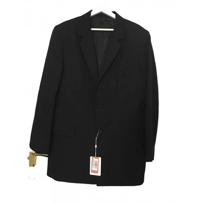 Pre-owned Yohji Yamamoto Black Cotton Jacket