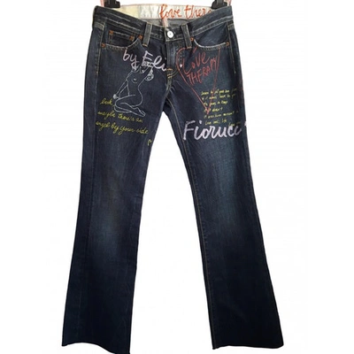 Pre-owned Fiorucci Blue Denim - Jeans Jeans