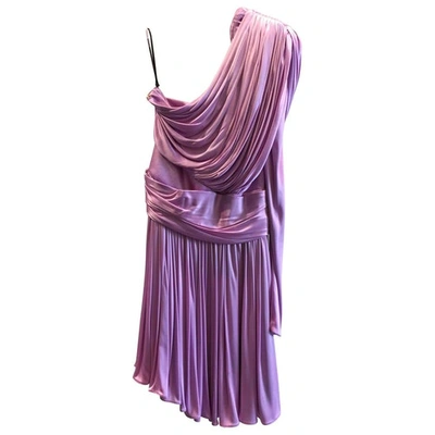 Pre-owned Fausto Puglisi Dress In Purple