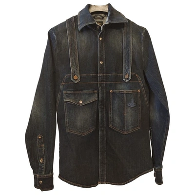 Pre-owned Vivienne Westwood Anglomania Blue Denim - Jeans Jacket