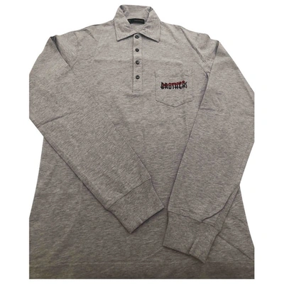 Pre-owned Dsquared2 Polo Shirt In Grey