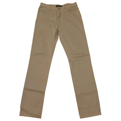 Pre-owned Fred Perry Trousers In Beige