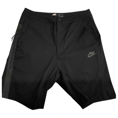 Pre-owned Nike Black Cotton Shorts