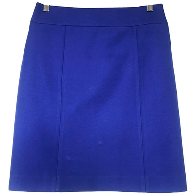 Pre-owned Gerard Darel Skirt Suit In Blue