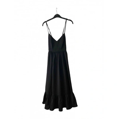 Pre-owned Jcrew Mid-length Dress In Black