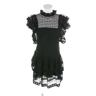 Pre-owned Anine Bing Mid-length Dress In Black