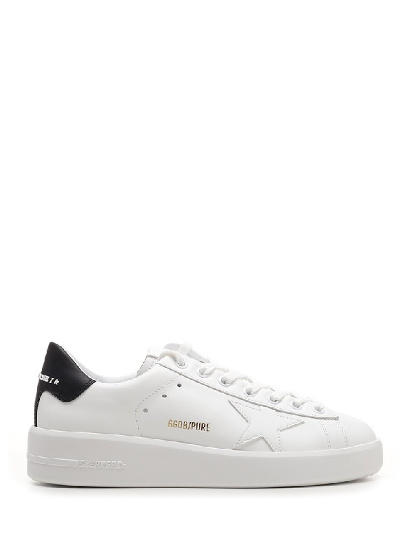 golden goose purestar leather sneakers