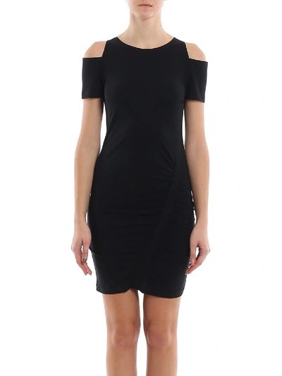 Patrizia Pepe Viscose Dress In Black