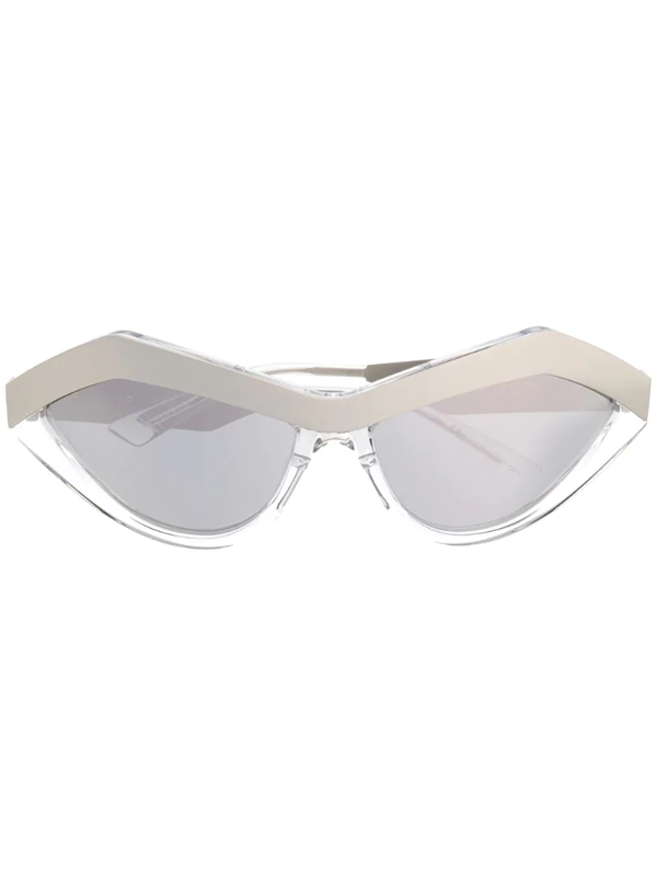 angular cat eye glasses