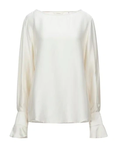 Xacus Blouses In Ivory